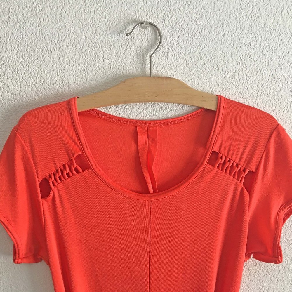 Vintage Orange Dress - Picture 3 of 5